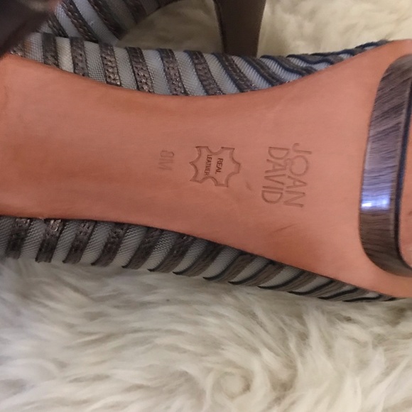 Joan & David peep-toe platform heels - 8M - Picture 3 of 4